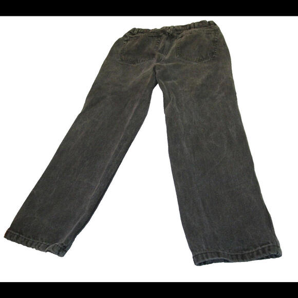 George Mens Size 32x32 (TF 28x28) Black Dark Wash Straight Leg Jeans - Picture 2 of 9